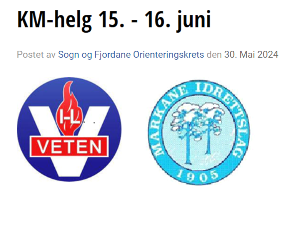 KM-helg i Nordfjord